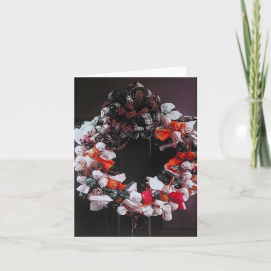 Halloween Welcome ~ Card Karte (Vorderseite)