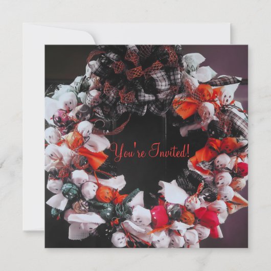 Halloween Welcome ~ Einladungen (Vorderseite)