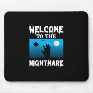 Halloween Welcome To The Nightmare Mousepad