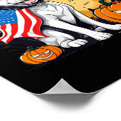 Halloween-Welpe Poster (Ecke)