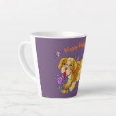 Halloween Welpengeschenk Tasse 12 oz (Linke Ecke)