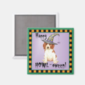 Halloween Welsh Springer Spaniel Magnet (Vorderseite/Rückseite)