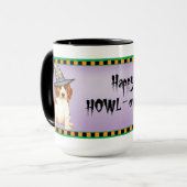 Halloween Welsh Springer Spaniel Tasse (Vorderseite Links)