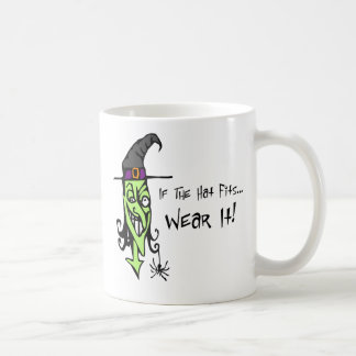 Halloween, wenn der Hut Hexe-Tasse passt Kaffeetasse