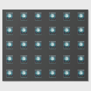 Halloween wenn Zombies uns jagen_1 Geschenkpapier