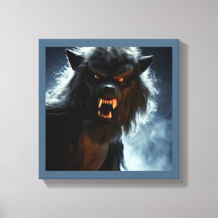 Halloween - Werewolf 1 Leinwanddruck