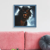 Halloween - Werewolf 1 Leinwanddruck (Insitu (Wohnzimmer))