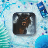 Halloween - Werewolf 1 Pappteller (Party)