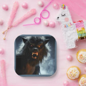 Halloween - Werewolf 1 Pappteller (Party)