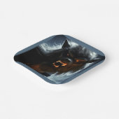 Halloween - Werewolf 1 Pappteller (Gewinkelt)