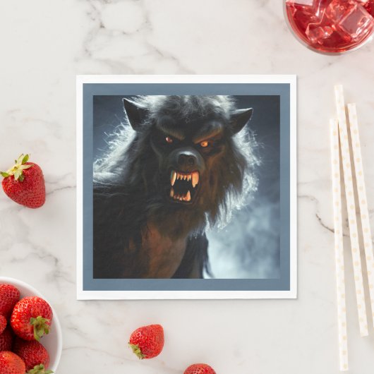 Halloween - Werewolf 1 Serviette (Beispiel)