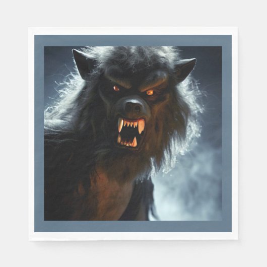 Halloween - Werewolf 1 Serviette (Vorderseite)