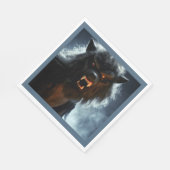 Halloween - Werewolf 1 Serviette (Ecke)