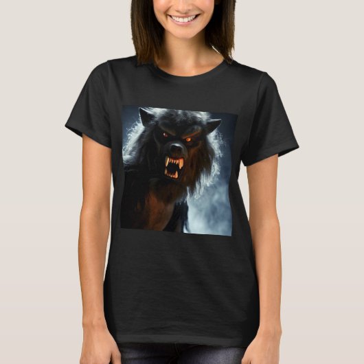 Halloween - Werewolf 1 T-Shirt (Vorderseite)