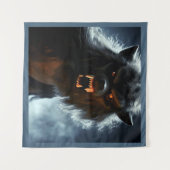 Halloween - Werewolf 1 Wandteppich (Vorderseite (Horizontal))