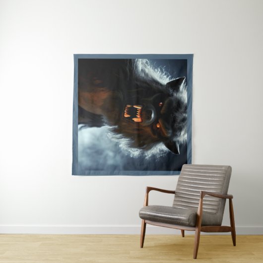 Halloween - Werewolf 1 Wandteppich (Beispiel (Horizontal))