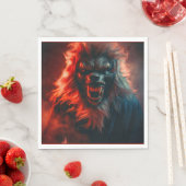 Halloween - Werewolf 4 Serviette (Beispiel)