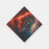 Halloween - Werewolf 4 Serviette (Ecke)