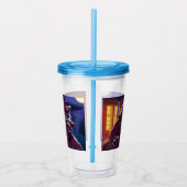 Halloween/Werewolf/Herbst/Acrylic Tumbler Acryltrinkbecher (Rechts)