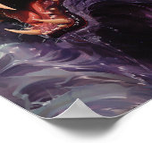 Halloween Werewolf Poster (Ecke)