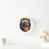 Halloween Werewolf Runde Wanduhr (Zuhause)