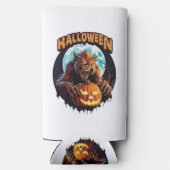 Halloween Werewolf Selters Dosenkühler (Rückseite)