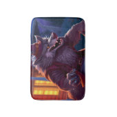 Halloween/Werwolf/Herbst/Herbst Badematte (Vorderseite Vertikal)