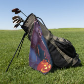 Halloween/Werwolf/Herbst/Herbst Golfhandtuch (Gras)