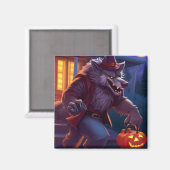 Halloween/Werwolf/Herbst/Herbst Magnet (Vorderseite/Rückseite)