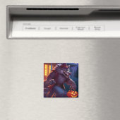Halloween/Werwolf/Herbst/Herbst Magnet (In Situ (Geschirrspüler))