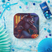 Halloween/Werwolf/Herbst/Herbst Pappteller (Party)