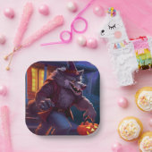 Halloween/Werwolf/Herbst/Herbst Pappteller (Party)