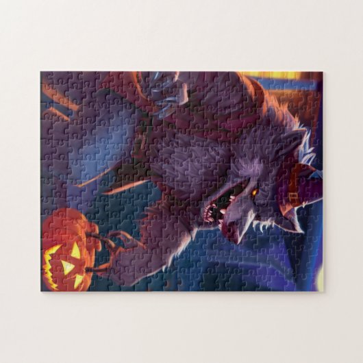 Halloween/Werwolf/Herbst/Herbst Puzzle (Horizontal)