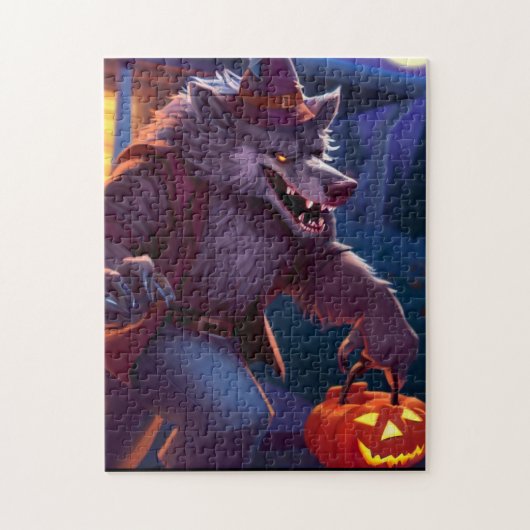 Halloween/Werwolf/Herbst/Herbst Puzzle (Vertikal)