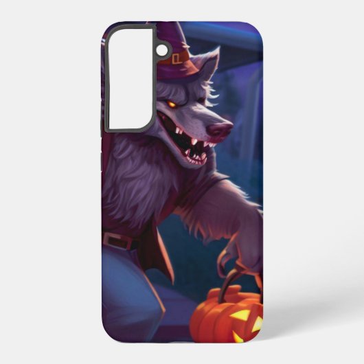 Halloween/Werwolf/Herbst/Herbst Samsung Galaxy Hülle (Rückseite)
