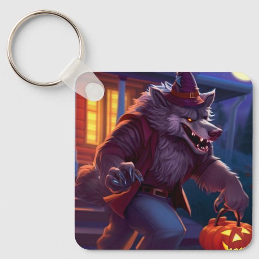 Halloween/Werwolf/Herbst/Herbst Schlüsselanhänger (Vorderseite)