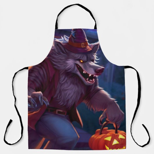 Halloween/Werwolf/Herbst/Herbst Schürze (Vorderseite)