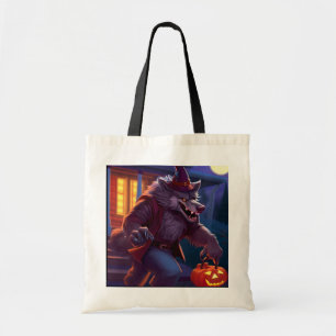 Halloween/Werwolf/Herbst/Herbst Tragetasche