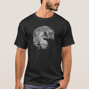 Halloween Werwolf Hexen Vollmond Süßigkeiten oder T-Shirt