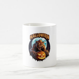 Halloween-Werwolf Kaffeetasse