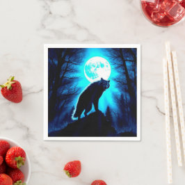 HALLOWEEN WERWOLF SERVIETTE