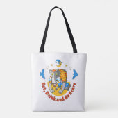 Halloween Werwolf Tasche (Rückseite)