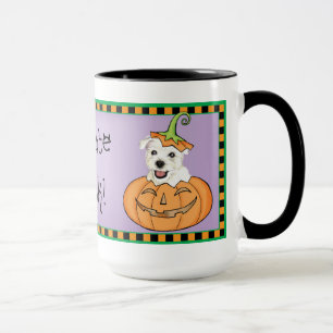 Halloween Westie Tasse