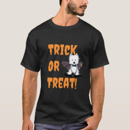Halloween Westie Tote Bag T-Shirt