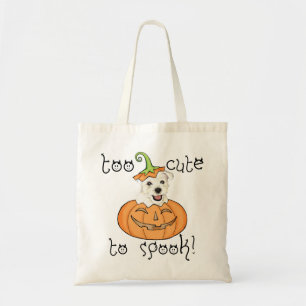 Halloween Westie Tragetasche