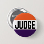 Halloween-Wettbewerbsrichter-Abzeichen Button (Vorne & Hinten)