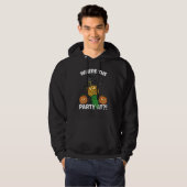 Halloween Where the Party At Pineapple Swinger Men Hoodie (Vorne ganz)