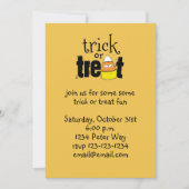 Halloween Whimsical Candy Mais Funny Niedlich Einladung (Vorderseite)