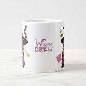 Halloween Whimsical Hexenmagic Coffee Tasse (Vorderseite)