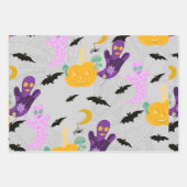 Halloween Whimsy Geschenkpapier Set (Vorderseite 3)